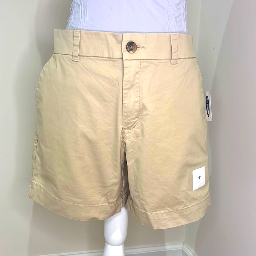 NEW Old Navy Everyday Khaki MidRise Shorts 10